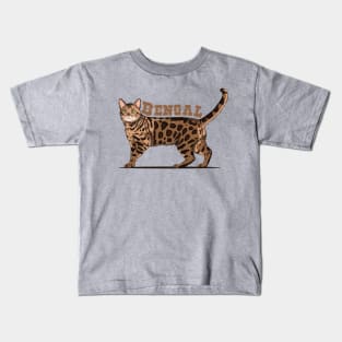 Bengal Cat Kids T-Shirt